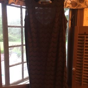 Blue lace free people dress